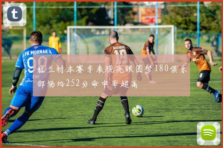杜兰特本赛季表现亮眼圆梦180俱乐部场均252分命中率超高
